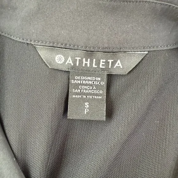 Athleta Women's Topspin Dress Athleisure Outdoors Pickle Ball Tennis - S Black - Picture 7 of 8